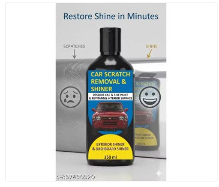 3 in 1 Car Polish – Removes Scratches, Restores Shine