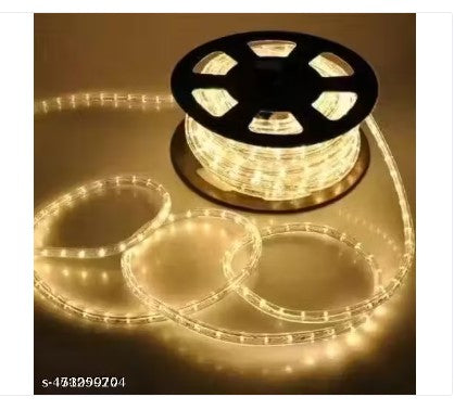 LED Rope Light Warm White 3 Meter 360 LED Waterproof Decorative Strip Light for Home Decoration