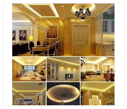 LED Rope Light Warm White 3 Meter 360 LED Waterproof Decorative Strip Light for Home Decoration